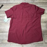 Magellan outdoors  Relaxed Fit Burgundy Short Sleeve Women’s Shirt Photo 1