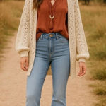 Altar'd State Altar’d State Kane High-Rise Flare Jeans, Y2K Boho Bellbottoms Size 0 Photo 0