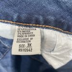 Vintage violet Distressed Blue Denim Stretch skirt Women's 3X Purple Size undefined Photo 5