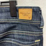 American Eagle  Outfitters Women's Size 6 32" Flare Jeans Dark Wash Stretch Denim Photo 7