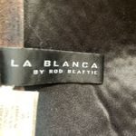 La Blanca Vintage  Bandeau Bikini Swim Top Brown Jewel Detail Summer Essential Photo 9