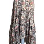 Talisman Cotton Tiered Boho Skirt Women’s Size S (Skirt Only) Photo 3