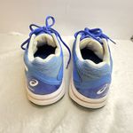 Oasis Asics Womens Gel Challenger Running Shoes Blue White  Lace Up Mesh Size 5.5 Photo 4