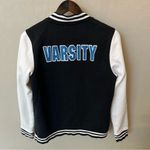 Sport-tek  Varsity Cheerleading jacket, cotton blend, snap closure, sz S Photo 3