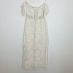 Free People Racing Hearts ecru ivory all over crochet dress. Size XS Photo 2