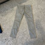 Free People Patterned Skinny Jeans Zipper Hem SIZE 26 Photo 6
