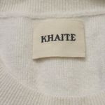 NWT KHAITE Viola in Ivory & Navy Stripe Cashmere Crew Neck Sweater XL $1,580 Blue Photo 8
