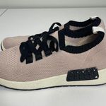 Bata Pink Black Sock Slip On Sneakers Womens Size 37 Photo 7