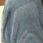 Kendall + Kylie Ribbed Crop Top – Blue Spaghetti Strap Babe Vibes | Size L Photo 4