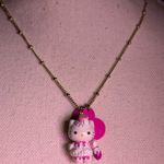 Hello Kitty  Pink Pendant Necklace Photo 3