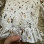 Reformation  Tangerine Top In Orchard 100% Linen Photo 5