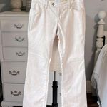 Gap  Cords Straight Leg Flare Womens 6 Corduroy Pants Beige Vanilla Low Rise Photo 0
