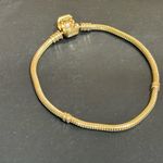 Pandora RARE! Authentic Solid 14K Gold (585) Charm Bracelet-18.55 Grams - 7.5 In Photo 13