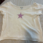 John Galt Brandy Melville Off-The-Shoulder Star Top Photo 0