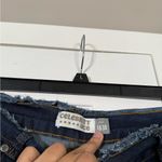 Celebrity Ace Ribbed Y2K Denim Jeans Bell Bottom Flare Blue Size 32 Photo 6