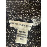 American Eagle ‎ black blue white XS Paisley Floral Smocked Waist  Pant boho Y2K Photo 2