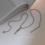 Spiral Baguette Necklace Pendant Photo 4