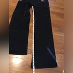 Boutique NWT Black rhinestone high waist wide/straight leg jeans size 5 Photo 10