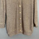 St. John Sport Knit Jacket Tan Variegated Knit Size Small FLAWS Women Dog Show Photo 3