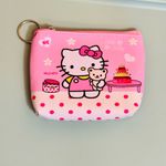 Sanrio Hello Kitty adorable celebration cake coin purse zippered wallet Photo 1