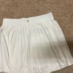Alo Yoga White Pleated Tennis Skirt Photo 0