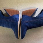 Charles by Charles David  Navy Blue Wedge Dark Academia Wedding Pointed Toe Heels Photo 3