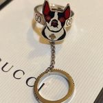 Gucci  Spinel Bosco & Orso Double Ring size US 6.5 Photo 0