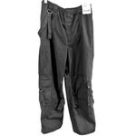 Rachel Paige Lg Utility Cargo Pants Gray Lightweight Back Elastic Waist D Photo 2