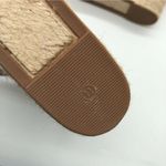 Marc Fisher  Womens Sandals Espadrille Wedge Platform Ankle Strap Suede Beige 11 Photo 6