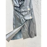 Proenza Schouler NWT Leather One Shoulder Mini Dress Black Women's US 6 Photo 7