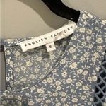 English Factory  Long Sleeve Floral Ruffle Collar Dress Photo 2