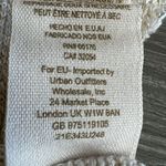 Urban Outfitters Extra Small Slouchy Cropped long Sleeve Knit Shirt White Gold Photo 6