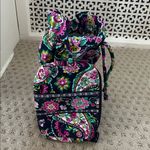 Vera Bradley  Blue/Pink/Green Paisley Drawstring Ditty Bag w/ cosmetic Bag Photo 1