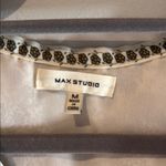 Max Studio  Black and Cream Floral Long Sleeve Dress Photo 1