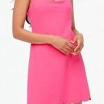 J Crew Factory Scallop Activewear Dress HOT PINK Size XL Criss Cross Back Tennis Photo 0