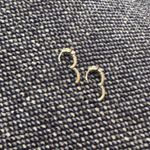 Yellow gold Huggies with rhinestones with a pink star Photo 1