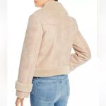 MOTHER Sherpa Jacket The Roamer Size XS Tan Photo 3