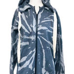 Free People SANDRINE ROSE x Tie Dye Full Zip Hoodie Jacket Gray Size Small New Photo 0