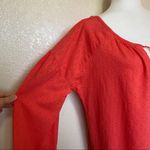 Caslon Pointelle Peasant Cotton Top Large NWT Photo 5