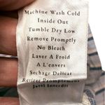 Frank & Eileen Barry Blue Button Up White Striped Lightweight Crinkle Large Photo 9