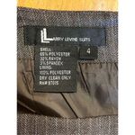 Larry Levine  SUITS Womens Size 4 Lined  Straight Skirt Gray Striped NWT(3613) Photo 2