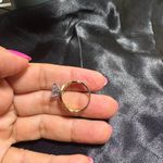 Elegant Gold and Silver engagement Ring Photo 3