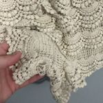 Rue 21 Off-White / Cream Crochet Lace Shorts Pull On Women's Size Large Tiered Photo 2