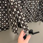 Tory Burch Stephanie tunic blouse square mirror sequin embellishments geometric Photo 3