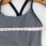 Lululemon  athletica Ujjayi Power Y Tank Top Black/White Size 6‎ Medium Support Photo 9
