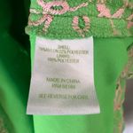 Lilly Pulitzer Green Floral Lace Mini Dress Mini A-Line Summer V-Neck Preppy EUC Photo 10