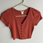 Bozzolo Orange cropped tee Photo 0