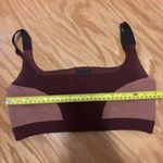 NAGNATA COLOUR BLOCK BRALET WOMEN'S SIZE M/L BURGANDY/PINK/BLACK Photo 5