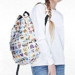 Emoji Backpack Set White Photo 0