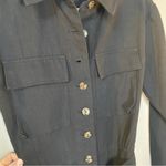 Urban Outfitters Black Belted Long Sleeve Cargo Coverall Jumpsuit Boiler Suit XS Photo 9